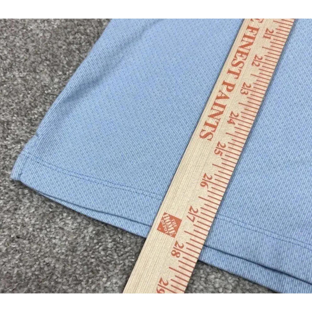 Perry Ellis Polo Men’s Blue Short Sleeve Size Large - Picture 4 of 9